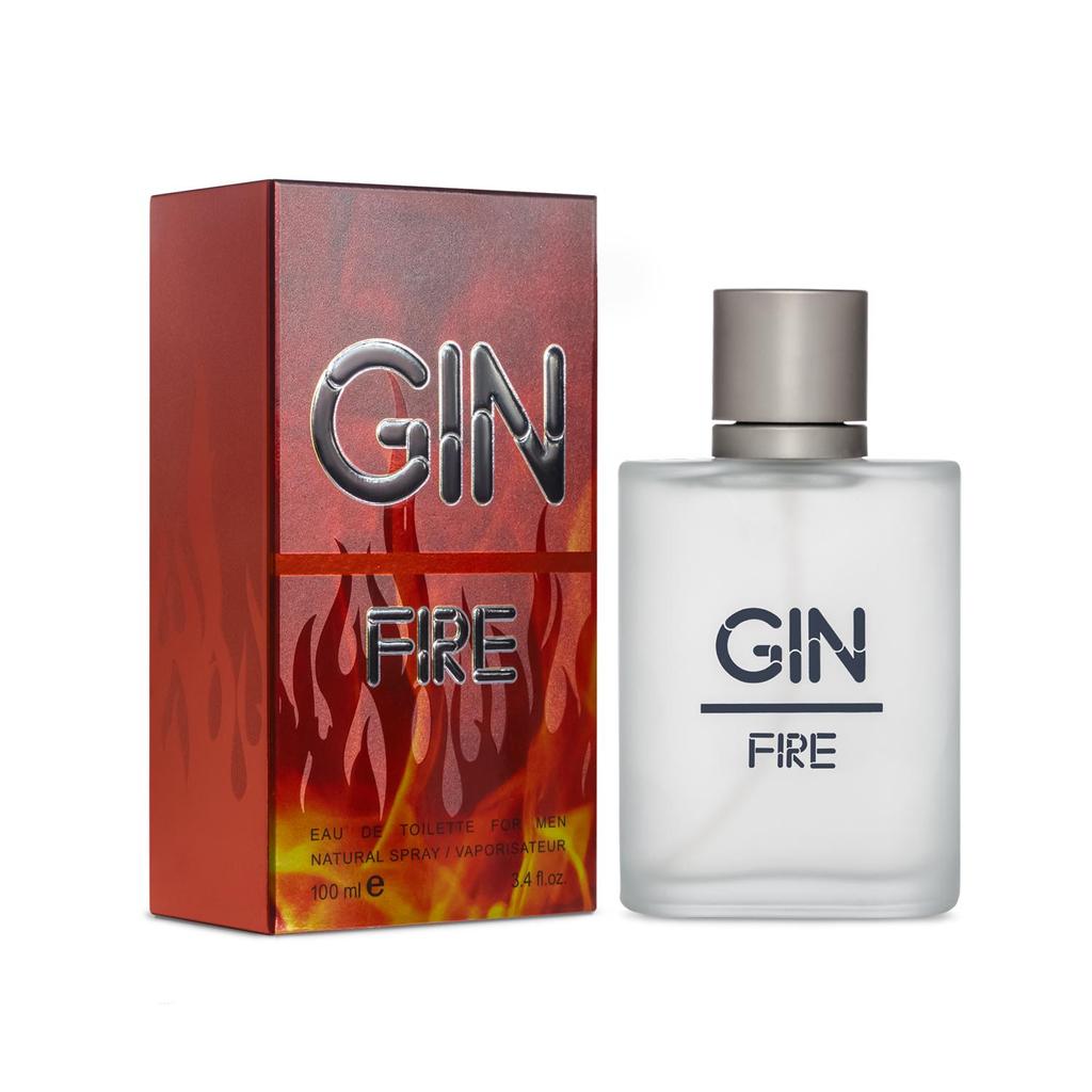FIRE GIN Parfum Men's Eau De Toilette GIN Fire, 100 Ml