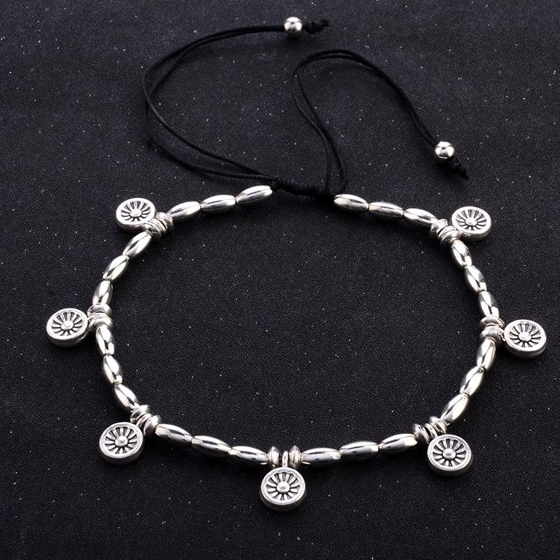 Barefoot Ankle Retro Bracelet Foot Chain Yoga Charm Beach Jewelry Personality