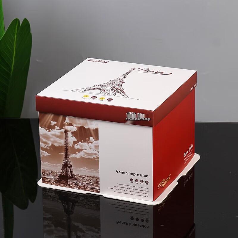 

MiaoJie 14-дюймовая переносная высокая коробка для торта