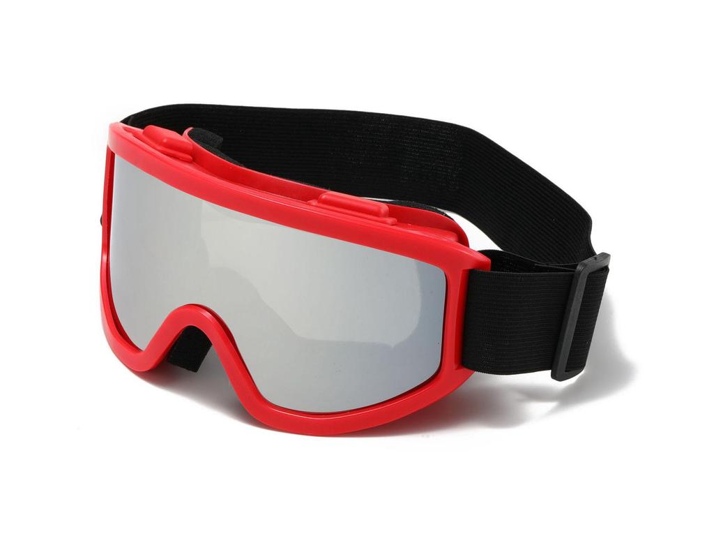 Anti-Fog Large Frame Ski and Mountaineering Goggles - Windproof, Sandproof, Universal Fit
