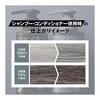 [Set Product] Men's Bigen CHIC GRAY Shampoo/Conditioner [Hair Care for Gray Hair/For Clean Gray Hair] Chic Gray Shampoo 300ml + Conditioner 300g