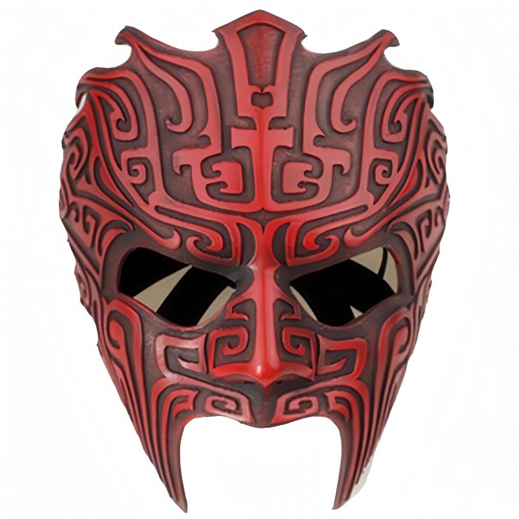 Striking Resin Qingyunzhi Masks For Halloween Themed Parties And Costumes Character