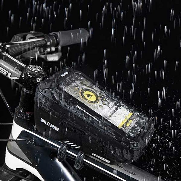 Wildman Etui/Uchwyt Rowerowy Xs2 1L      Sakwa Na Ramę Czarna/Black