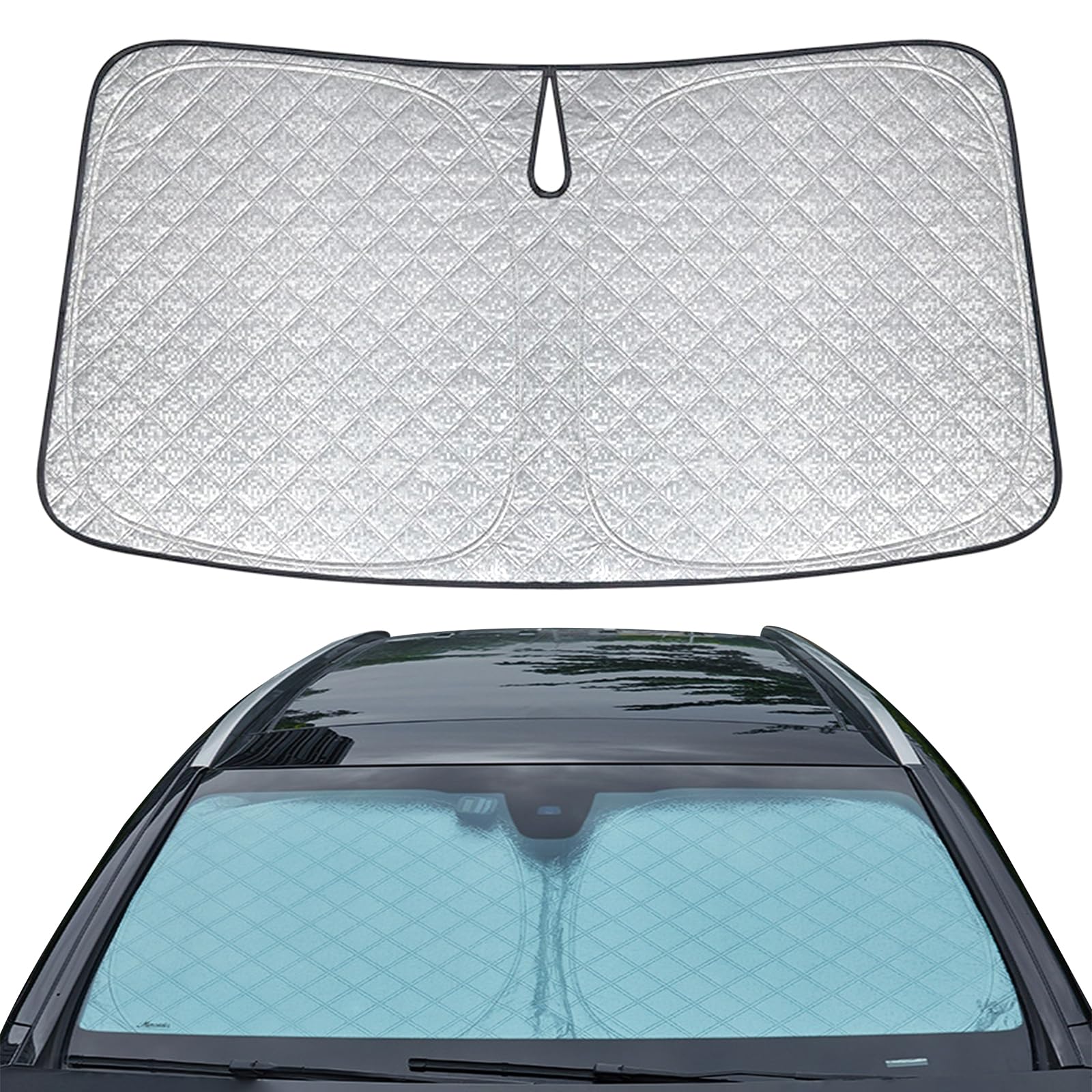 

Poxvalzor тепловой автомобиль Toyota Hiace 200 серии стандартный кузов солнцезащитный экран на лобовое стекло чехол на лобовое стекло автомобиля складные автотовары светоблокировка тепло серый