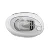 3D Pedometer Simple Step Counter with Clip Lanyard Accurate Quiet Compact Step Tracker for Walking