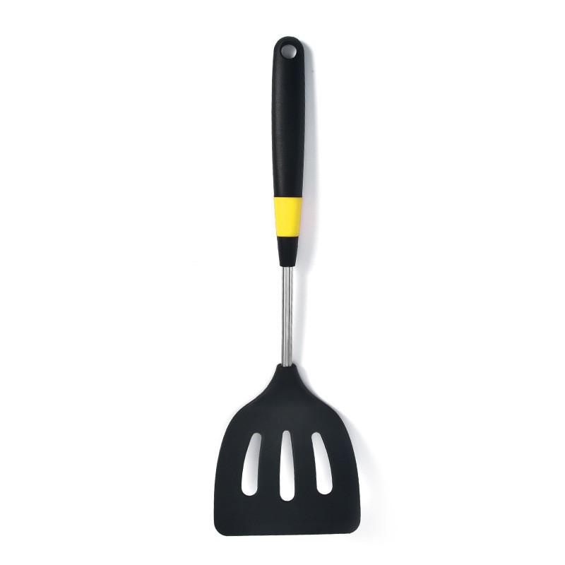 Food-Grade Red Silicone Spatula: Non-Stick Pan, Extended Handle for Stir-Frying, Top Kitchen Utensil, Hot Seller