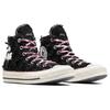 ISABEL MARANT x Converse Chuck 70 bequem und vielseitig rutschfest und verschleißfest High-Top Skate-Schuhe Unisex Schwarz