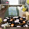 Baseball Rug for Boys Bedroom and Playroom, Non-Slip Sport Carpet, Living Room and Bedroom Decor