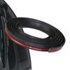 Car Seal Strip For Windshield Reduce Noise Front Windshield Weather Stripping Rubber Flexible H Type Smooth Surfaces Car