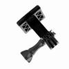 Lightweight Nylon Portable Helmet Adapter Base Fixed Mount for Camera (Black)