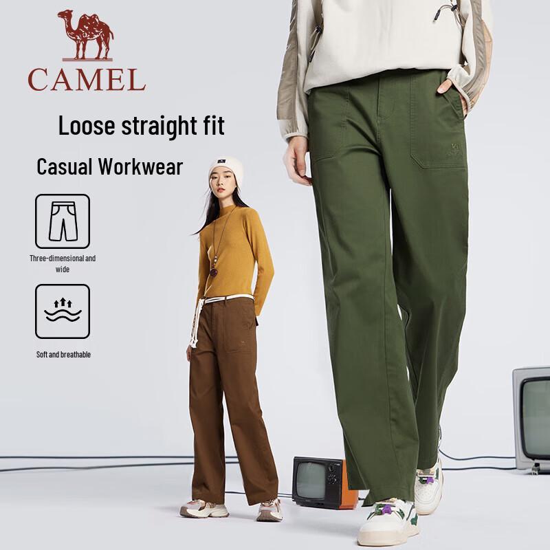 Camel Women s Outdoor Loose Fit Cargo Pants M24CAWI713 M