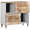 VidaXL Buffet 80x33,5x75 Cm Solid Mango Wood, Cabinet, Cupboard, High Buffet, Side Cabinet, Storage Cabinet, 4018691