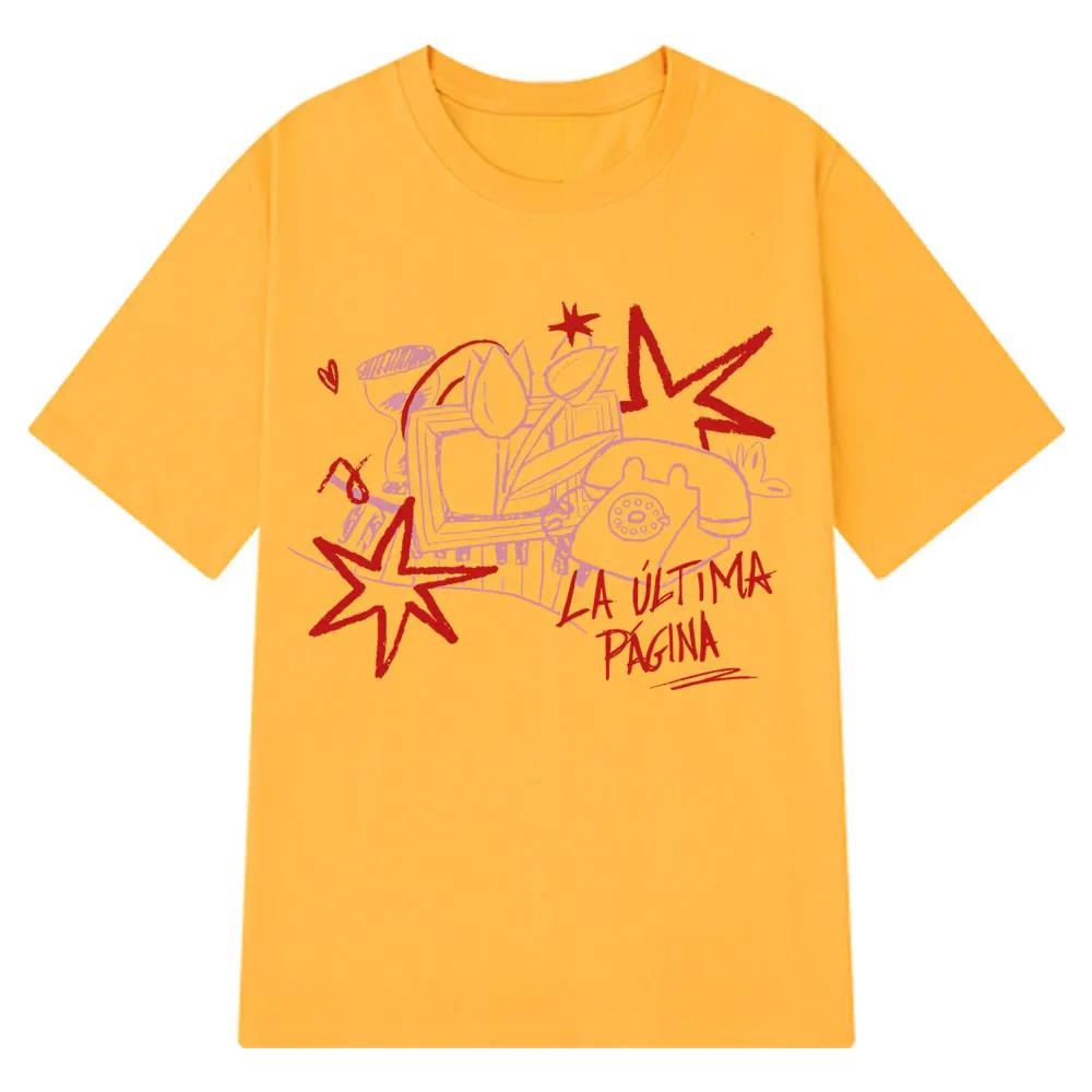 Singer Chiara Oliver Tour 2026 Print Tees Men Women Aesthetic Trend Tshirt Shortsleeved Loose Casual Cotton Tshirts Fan Gifts