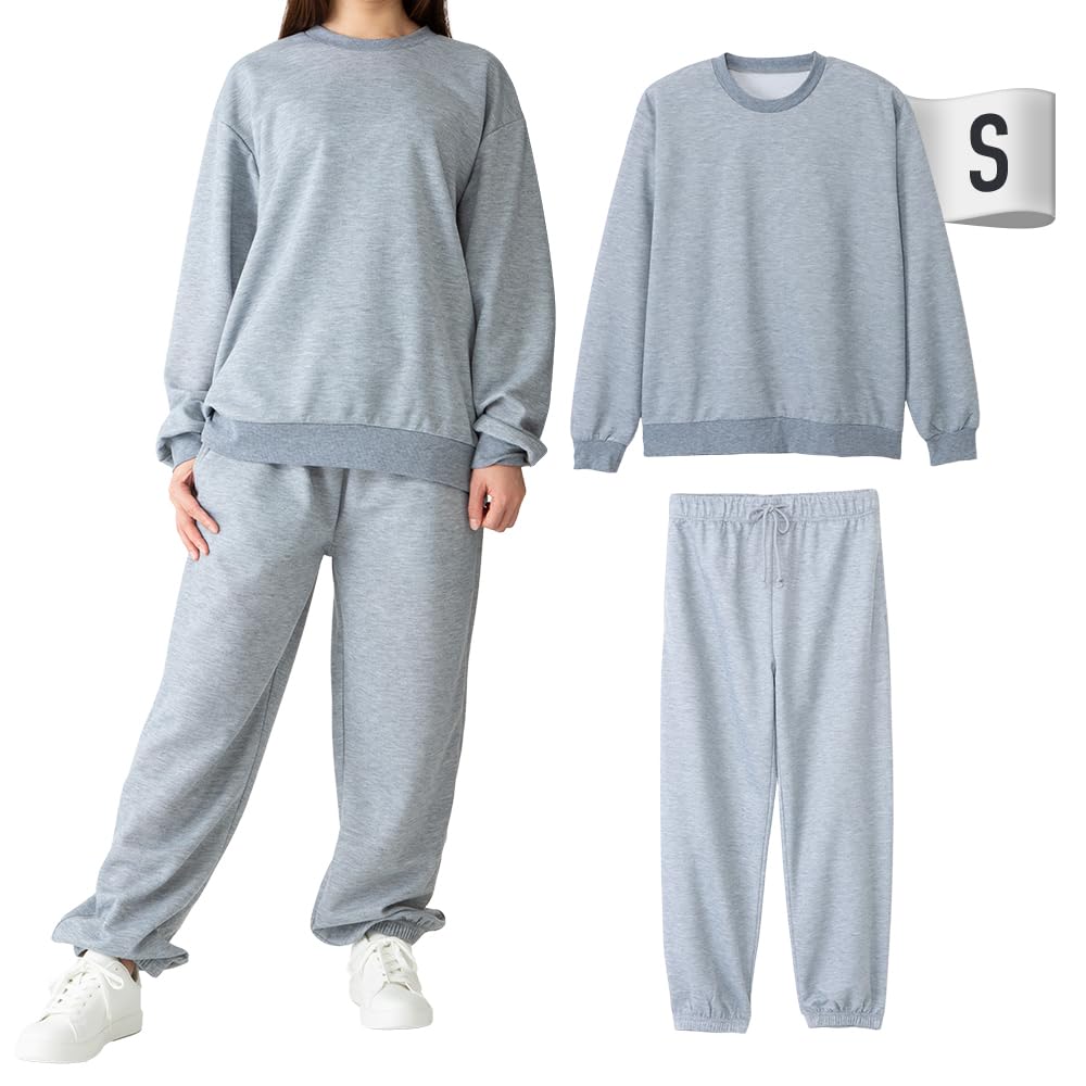 

Gray Sweatshirt Set [Iris Plaza] (Size L)