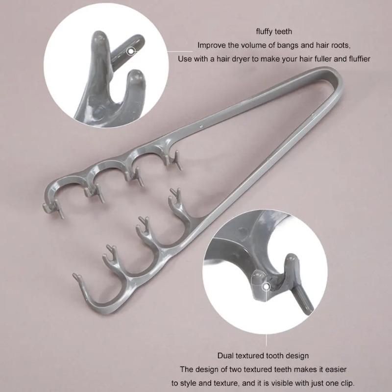 Volumizing Texture Comb Salon Wide Tooth Hair Styling Comb for Men & Women, Fluffy Curly Hair Comb for Volume & Fringe Parting