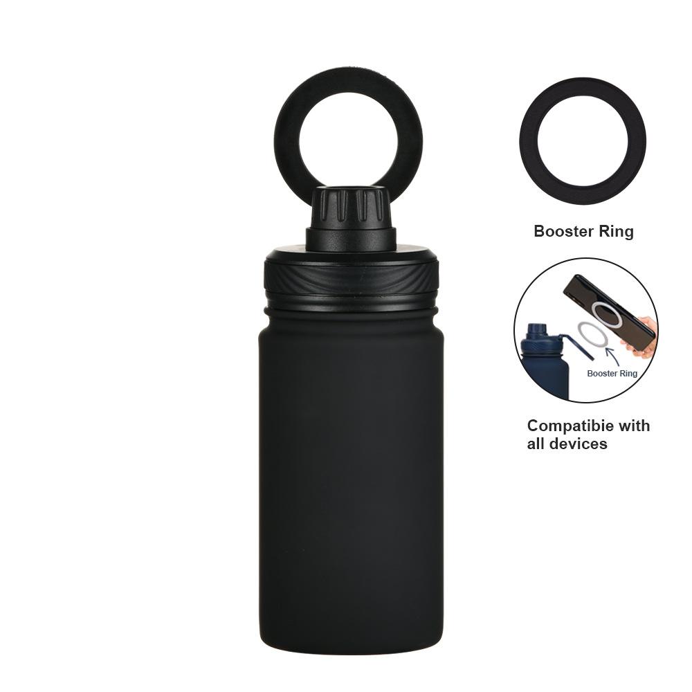 350Ml Stainless Steel Sports Water Cup Wide Mouth Portable Bottle 316L Magnetic Thermos Cup