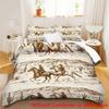 Tk 3D Digital Printing Wrangler Three-Piece Set, Bedding Quilt Cover, Home Textiles