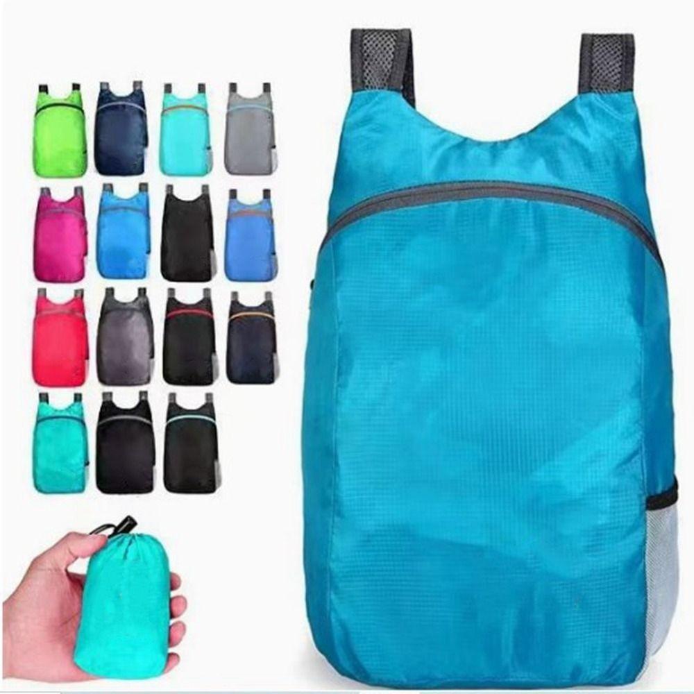 Lightweight Packable Backpack Foldable Nano  Daypack New Outdoor Folding Handy Bag  For Men Women