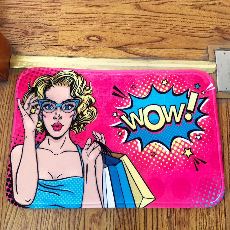 Mr.Worldwide Been There Done That Doormat Non Slip Floor Mat for Entryway Living Room Bedroom Home Decor Washable Rug