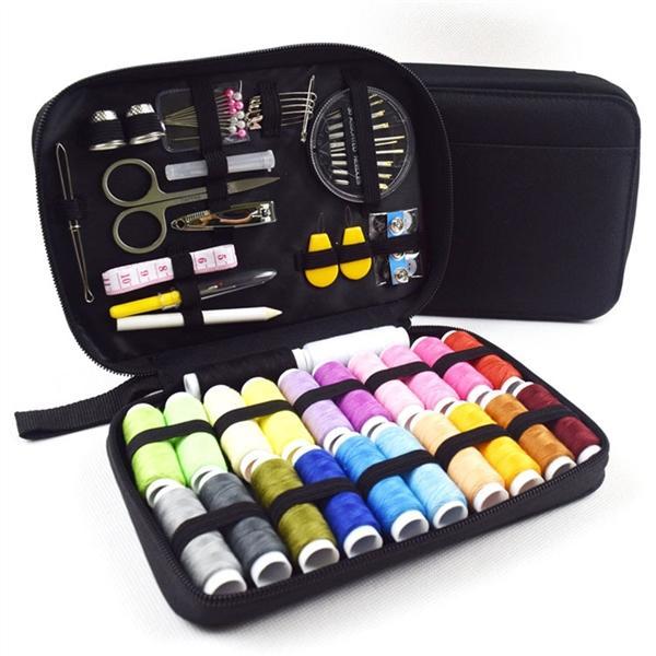 Simply For Home Sewing Kit Clipper thread needles pins tape measure buttons pins