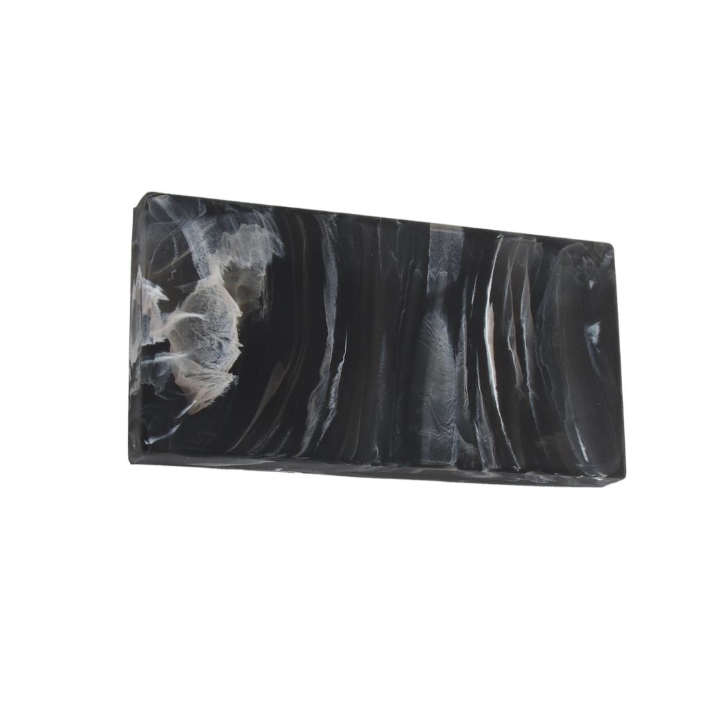 Förvaringsbricka i silikon, splittringssäker, nyckel-, fingerring-, bänkskiva-, diskho-, sminkbordsbricka för tvåldispenser