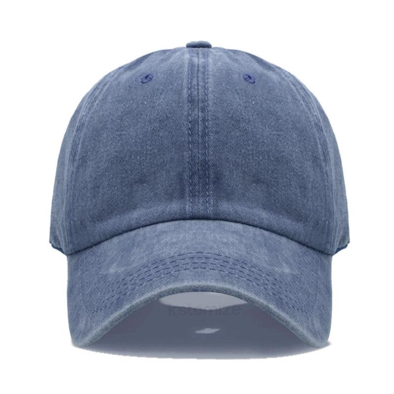 Personalized Custom Baseball Cap Embroidery Bicolor Letter Dad Hat Soft Washed Cotton Fashion Caps Men Women