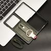 Wrist Strap Phone Case for ZTE Nubia Fold 5G PU Leather Cases Retro Hard Matte Front+Back Cover Capa Funda