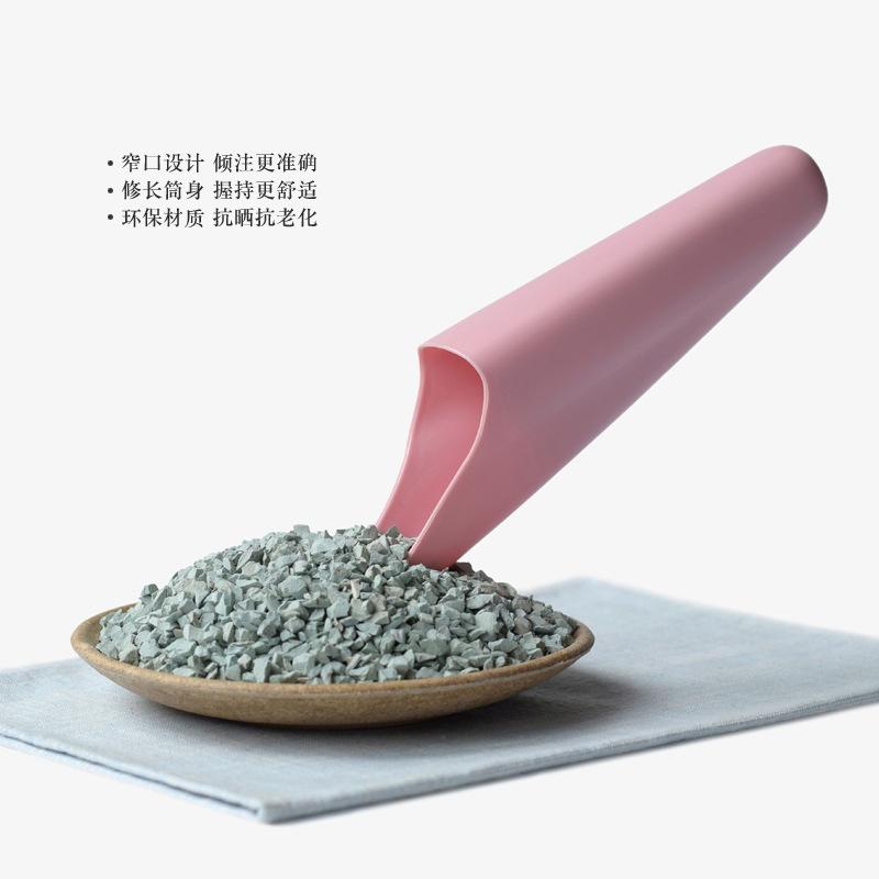 Plastic Narrow Mouth Planting Scoop Succulent Soil Shovel for Home Potted Gardening