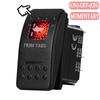 Waterproof Red LED Rocker Switch 12V 24V OFF Road Light ON OFF / ON OFF ON 3 Position Toggle for NARVA Carling ARB Style 4x4 Battery Switches5