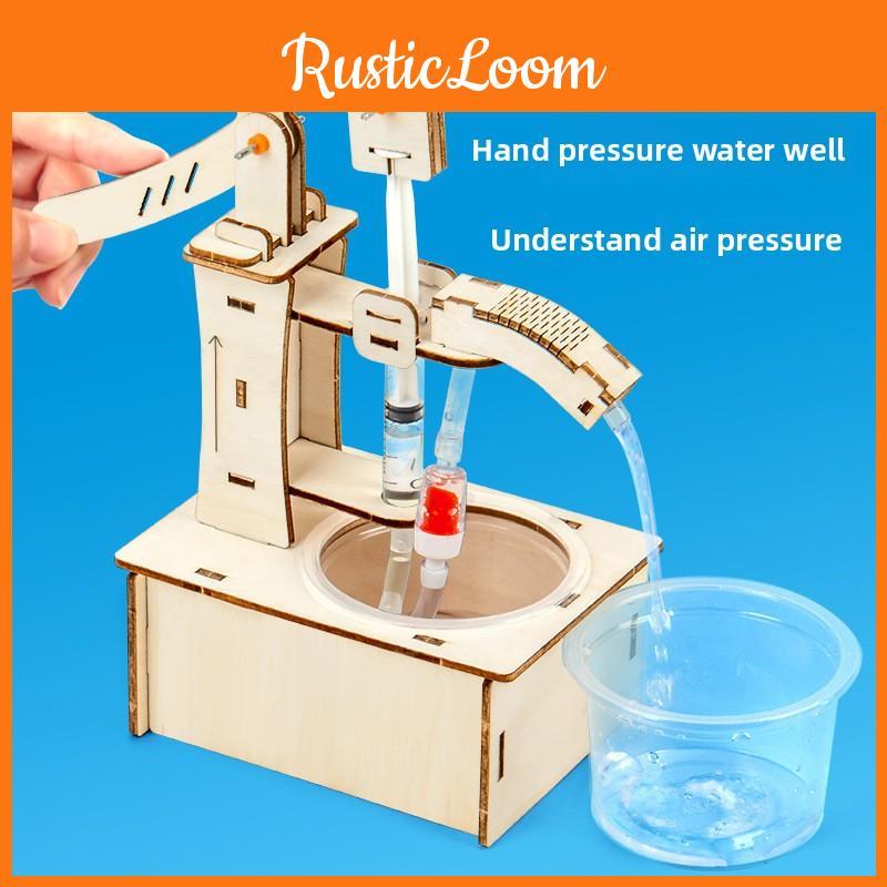 Science Experiment Diy Hand Pump Kit For Kids Educational Science Toys