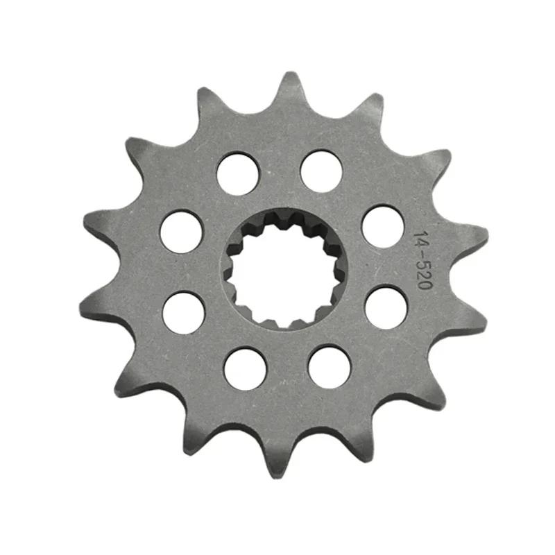LOPOR 520 CNC 14T 43T Front Rear Motorcycle Sprocket For Suzuki DR350 S-L M N P SK42B DR350S DR 350 1990-1993