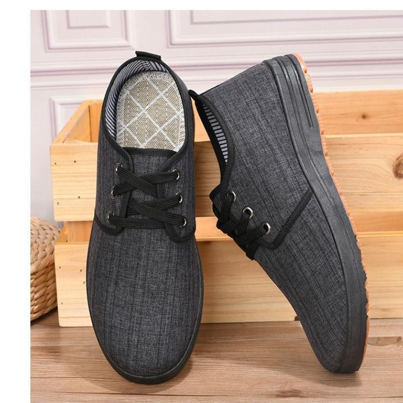 New Canvas Shoes Outdoor Non Slip Casual Men'S Shoes Comfortable Soft Bottom Loafers Durable Casual Shoes  Casuales