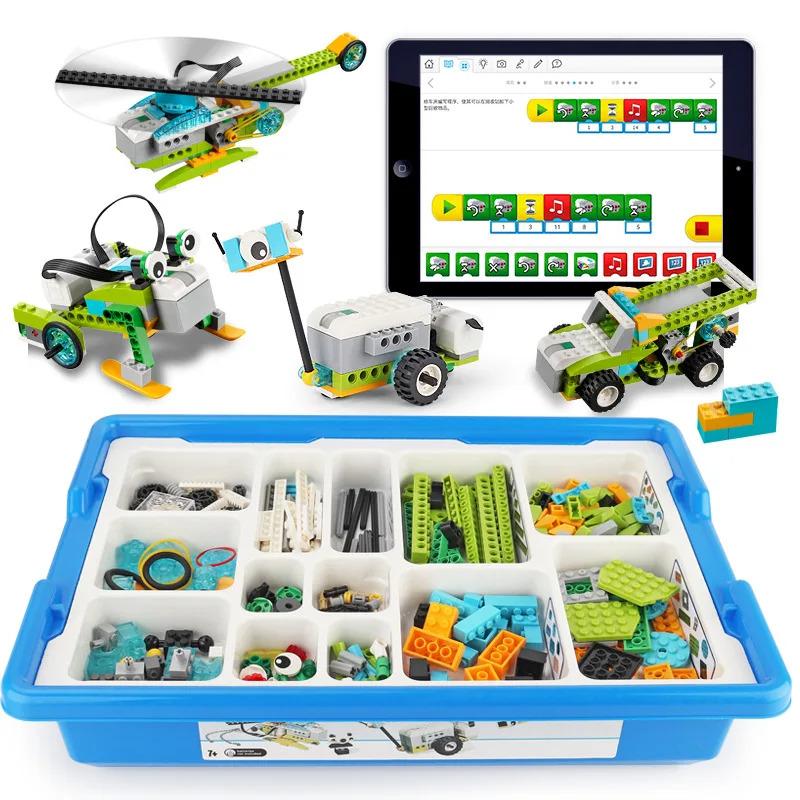 Ev3 Wedo 2.0 Program Brick Steam Stem Robot Toys Education Assembly Building Blocks Play Set Science & Engineeringg
