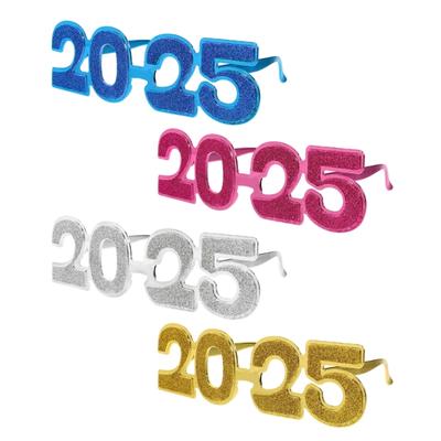 Okulary 2025 Sylwestrowe Okulary Maturalne 2025 Klasa 2025 Imprezowe Rekwizyty do Zdjęć Akcesoria Fantazyjne Sylwestrowe Okulary Imprezowe