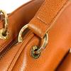 BVLGARI Bvlgari Bvlgari logo Hand Bag Shoulder Bag Leather Brown
