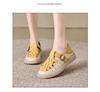 Sandalias Retro de Cuero Suave Transpirable de Punta Cerrada para Mujer Verano 2025