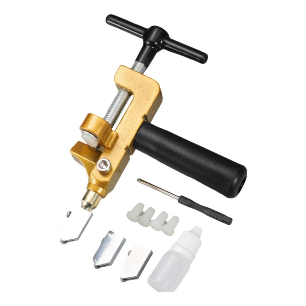 Ergonomic Cutting Tool Glass Tile Cutter User-friendly Design Cutting Thickness 3-15mm DIY Home Improvement Tool