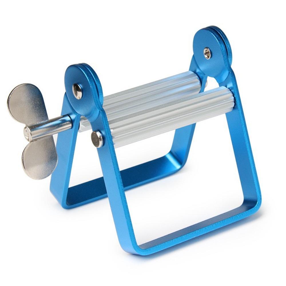 Arbeitssparende Zahnpastatuben-Aufroller Manuell drehbarer Zahnpastaspender Ölfarbe