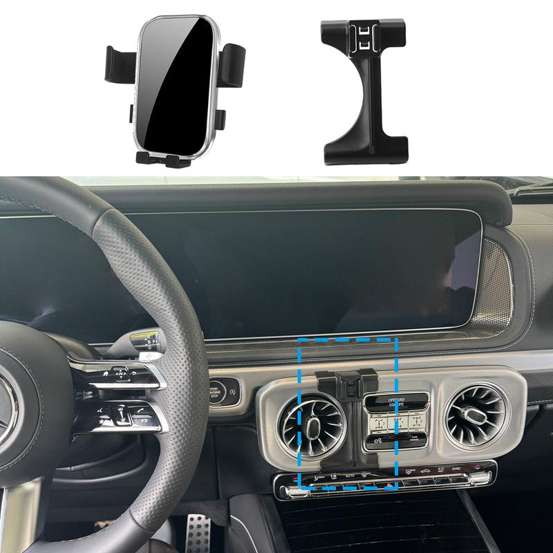 GPS Bracket Navigation Stand Auto for Mercedes Benz G Class 2025 2026 2027 G500 G63 W463 AMG Car Mobile Phone Holde