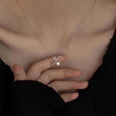 Zhuji Süßwasserperlen Anhänger Halskette - High-End Choker Schmuck