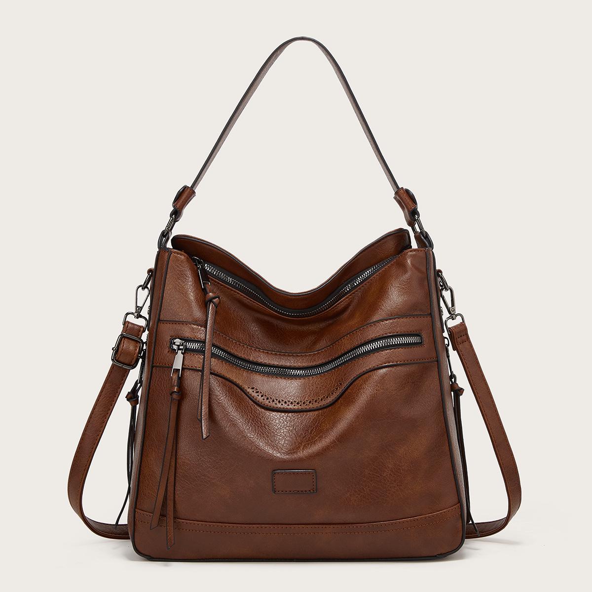 

Women s Crossbody Purse: New Fashion Large Capacity Tote Handbag, European Single Shoulder Bag