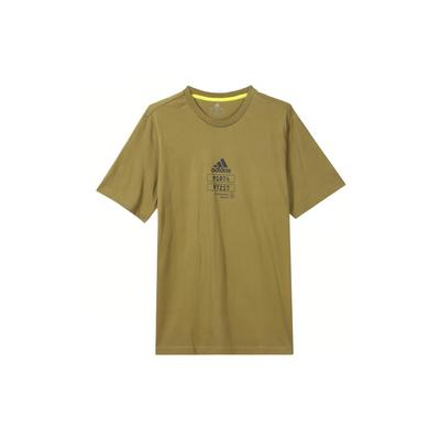 Tech Reflective Tee Men Tops Clay-Brown GN6861