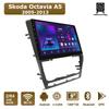 Автомагнітола Android Car-Play Для Skoda Octavia A5 2005-2013 Мультимедійний Плеєр Головний Пристрій Стерео Навігація GPS BT WIFI, 2+64ГБ