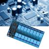 5V/12V/24V Relays Shield Module 16 Channel Relays Module with Optocoupler LM2576 Microcontrollers Interface Power Relays