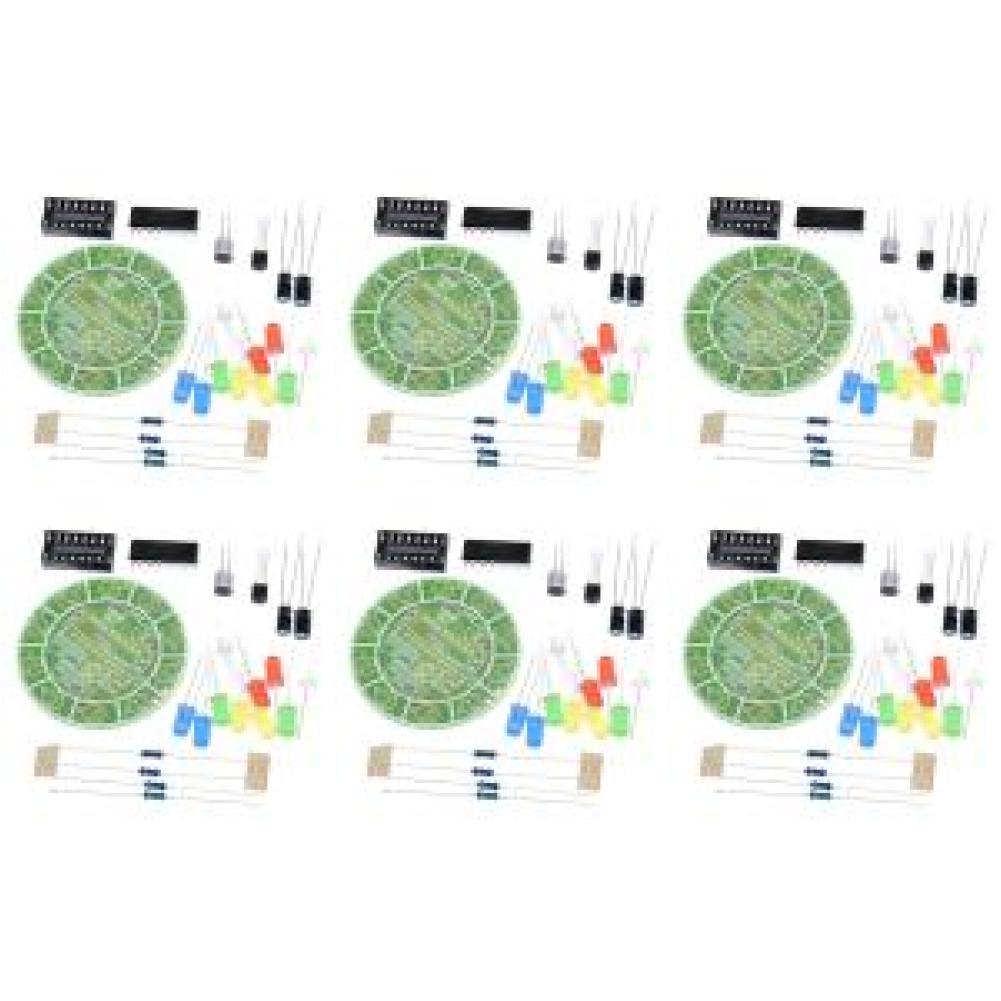 

CD4017 Buntes rotierendes LED-Lichtset mit Sprachsteuerung für Schülerlabore