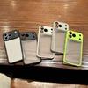 Luxury Translucent Matte Lens Protective Phone Case For iPhone 17 Air 16 15 14 Plus 13 12 11 ProMax For  Bumper Back Cases Cover