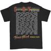 Stevie Ray Vaughan Srv Texas Flood World Tour T-shirt High-end Luxury Is for Both Men and Women Top Y2k Summe Hot Sale