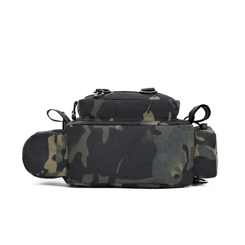 Multi-pocket Thickened Fishing Gear Shoulder Bag Portable Fishing Rod Holder Bait Line Box Storage Outdoor Sports Bag Angling