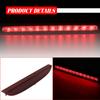 For Renault Clio II 1998-2005 Clio III 2005-2012 1PC High Mount LED Center Third Brake Stop Light Lens Lamp Rear Window Safety