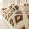 Bohemian Style Thick Sofa Cover Cloth Fixed Non Slip Sofa Cushion Cover Warm and Skin Friendly Comfortable In Autumn and Winter